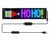 Panou LED auto afisaj cu led flexibil RGB programabil prin bluetooth 16x64 cm