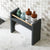 Raft lemn bucatarie 2 in 1 cu suport prosop hartie, organizator condimente, 30x13.5x29 cm