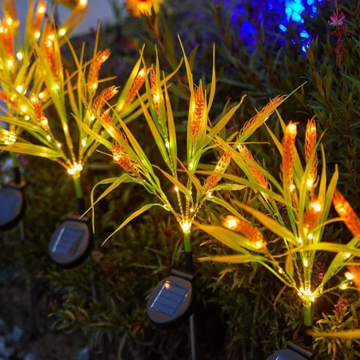 Set 2 Lampi Solare Decorative Spice de Grau M374-16 60cm IP66 LED Senzor Lumina - imagine principala
