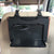 Set 2 organizatoare auto pliabile, montare la scaunul din spate, ABS, 25 x 16.2 x 3 cm