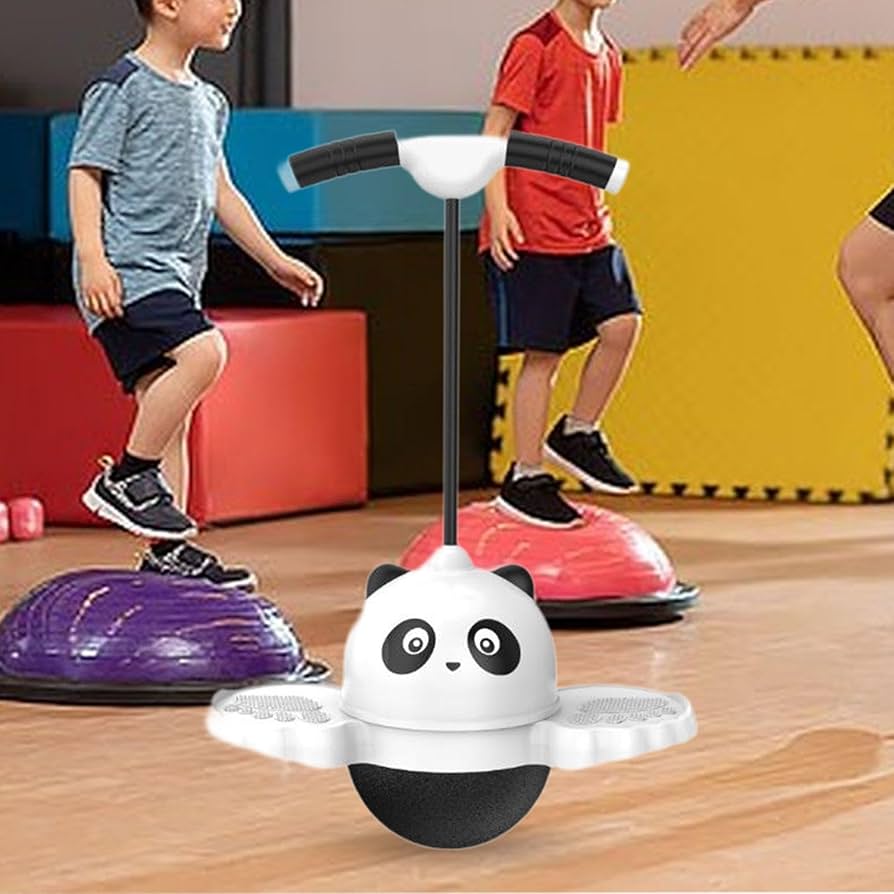 Jucarie de sarituri anti-alunecare pentru copii cu mâner de prindere ușoara, 38 x 80 cm