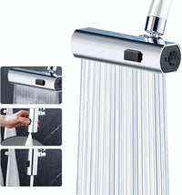 Cap de robinet multifunctional cu 4 moduri de pulverizare - imagine 4