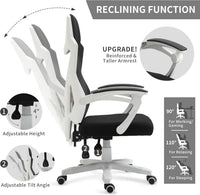 Scaun de Gaming Ergonomic Predator cu spătar ventilat și design futurist