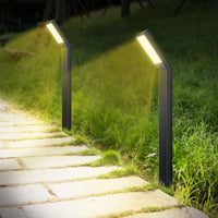 Lampa Solara LED pentru Gradina, 90 LED-uri, 3 Moduri Iluminare, Protectie IP65, Inaltime 83 cm, Culoare Negru - imagine 2
