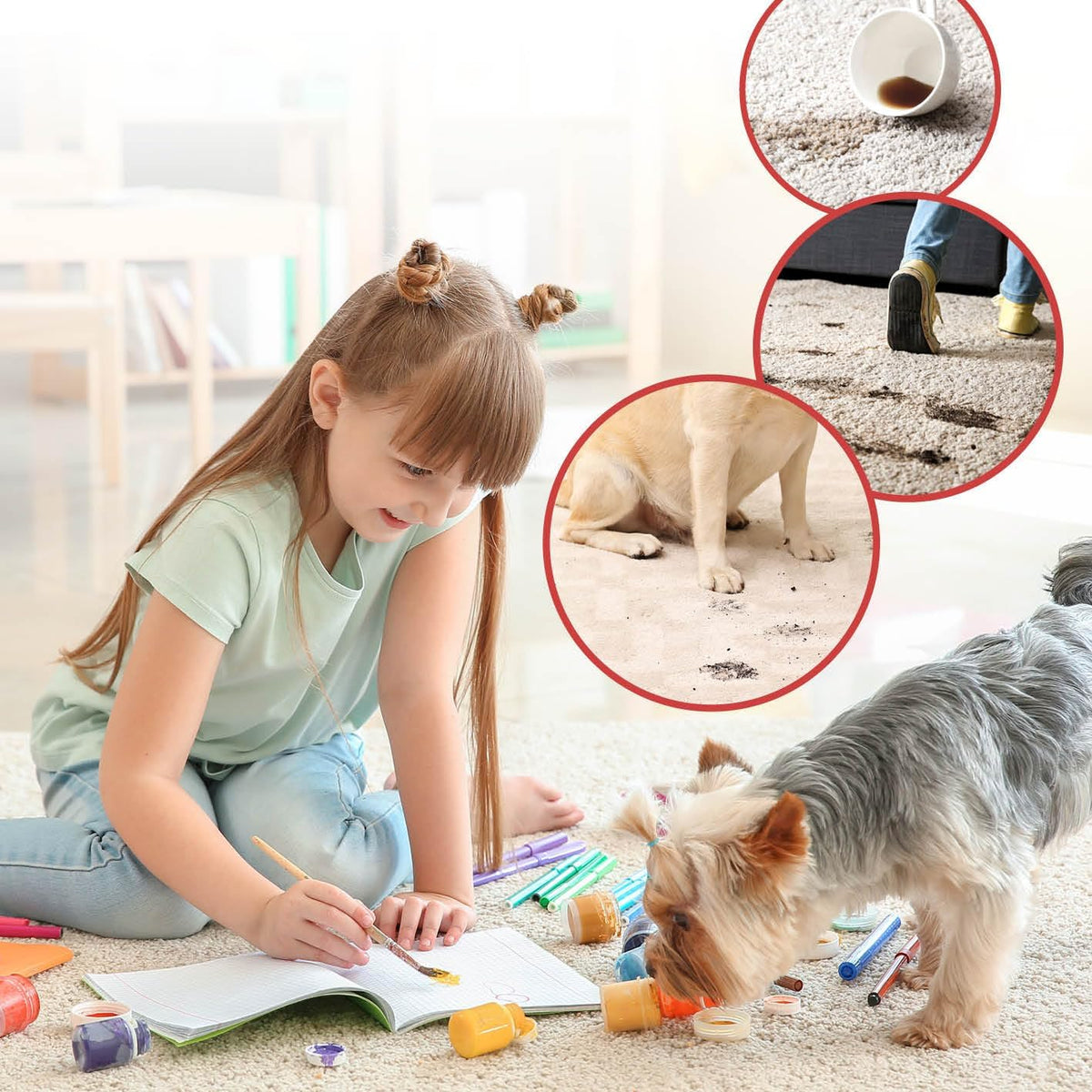 Aspirator Vertical 3 in 1 cu Spalare Injectie Apa si Abur 1200W – Fara Sac, 4L+4L, Silentios 36dB