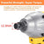 Bormasina de impact cu 2 acumulatori 98Vf 5AH, trusa