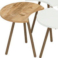 Set 4 Masute multifunctionale, utilizare individuala sau combinata, 48 x 77 x 77 cm - imagine 6