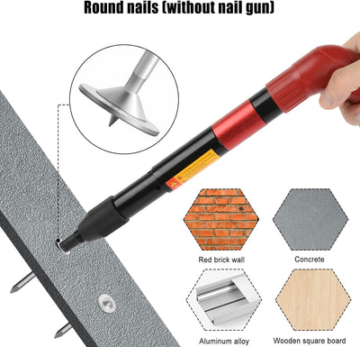 Pistol manual pentru fixarea cuielor pe perete