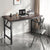 RESIGILAT - Birou pliabil, cadru metalic, blat MDF 16mm, 120x60cm