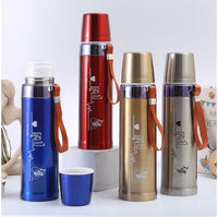 Cana termos 750ml cu perete dublu si capac etans – pentru bauturi calde sau reci