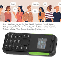 Mini telefon Dual Sim BM222, 68 x28 mm - imagine 6