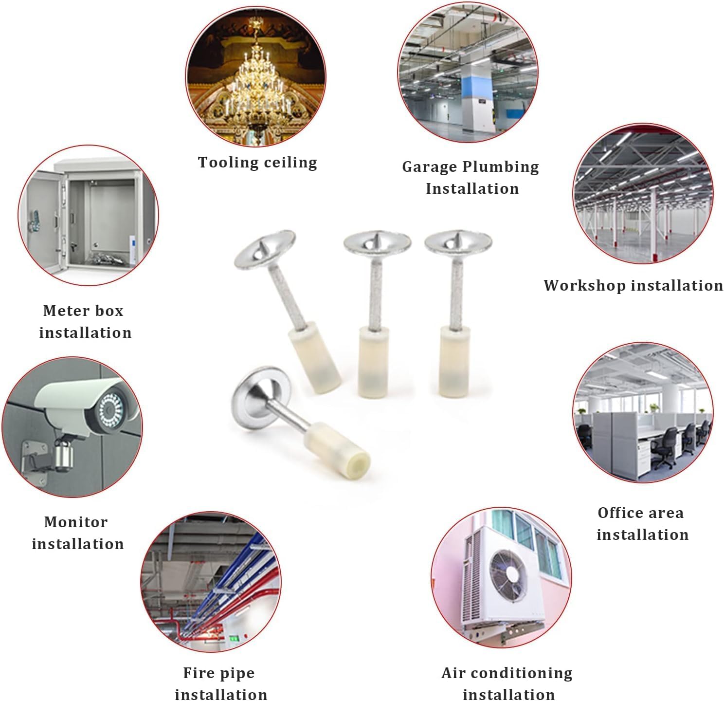 RESIGILAT - Pistol manual pentru fixarea cuielor pe perete