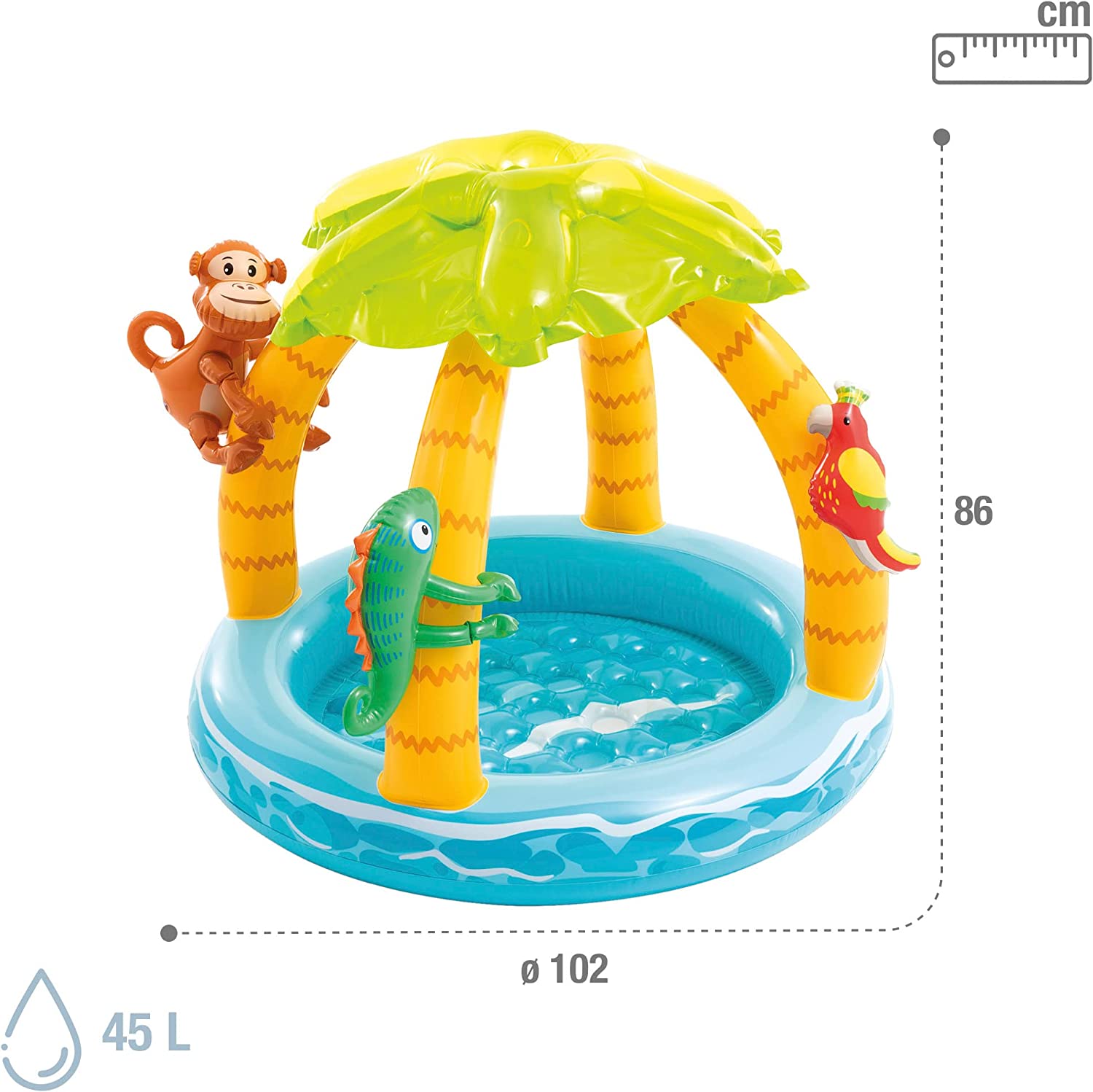 Piscina gonflabila Intex 58417 Tropical Island, 102 cm x 86 cm