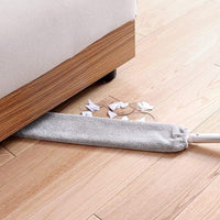 Mop plat retractabil pentru curatarea prafului in spatiile inguste - imagine 6