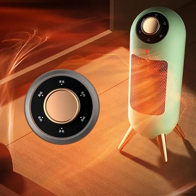 Incalzitor electric portabil 1200 W cu incalzire ceramica si termostat inteligent