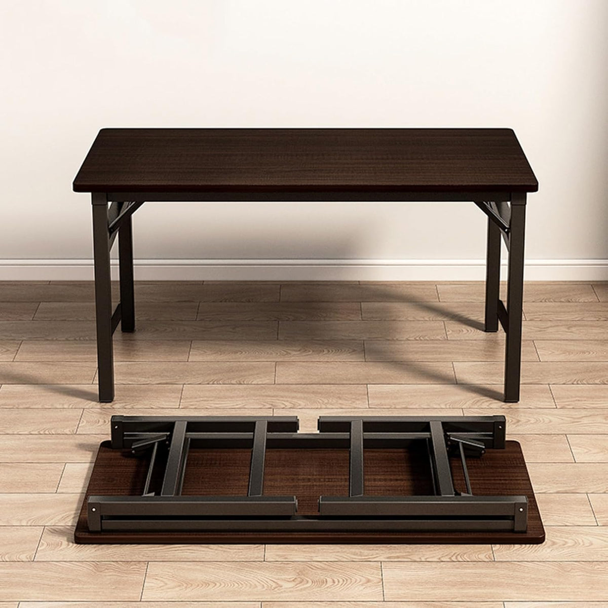 Birou pliabil, cadru metalic, blat MDF 16mm, 120x60cm