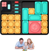 Joc Klotski de gandire logica, blocuri magnetice, slide game, electronic cu sistem AI integrat - imagine 9
