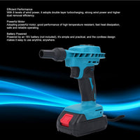 Suflanta portabila cu functie de aspirare, 2 acumulatori 24V, 500W, 200m/s - imagine 10