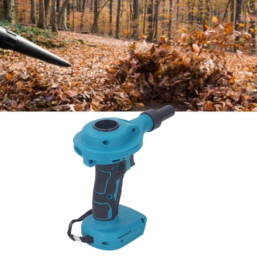 Suflanta portabila cu functie de aspirare, 2 acumulatori 24V, 500W, 200m/s