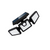 Lampa solara cu 3 capete – 74 LED-uri, 60W, incarcare solara, 3 moduri de iluminare