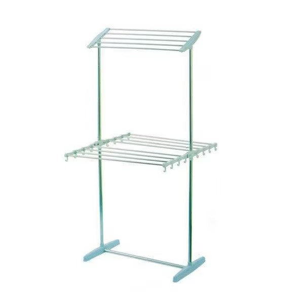 Uscator de Rufe Vertical Pliabil cu 2 Nivele Aluminiu Portabil - imagine principala