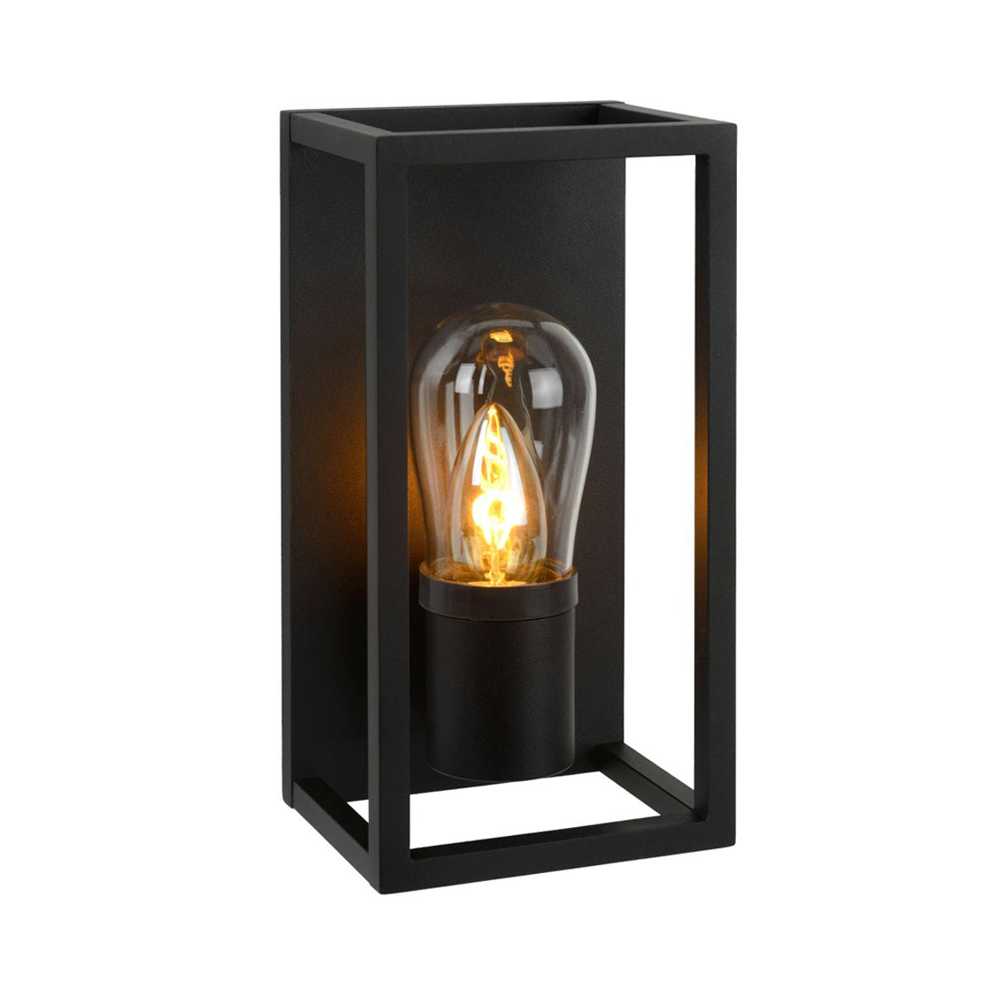 Lampa Perete Baie Carlyn Design Modern Negru IP54 Aluminiu - detaliu produs
