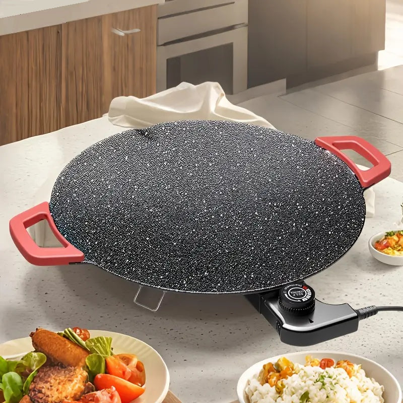 Plita electrica Coreeana, rotunda – 36 cm, 1800W, antiaderenta