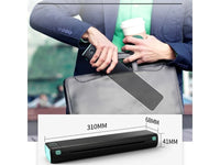 Mini imprimanta termica A4, portabila, wireless, bluetooth, cu acumulator, compatibila iOS/Android, 203dpi - imagine 9
