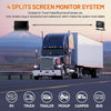 Kit marsarier cu 4 camere AHD si display IPS de 9", camioane, autocare, bus-uri 12V-24V