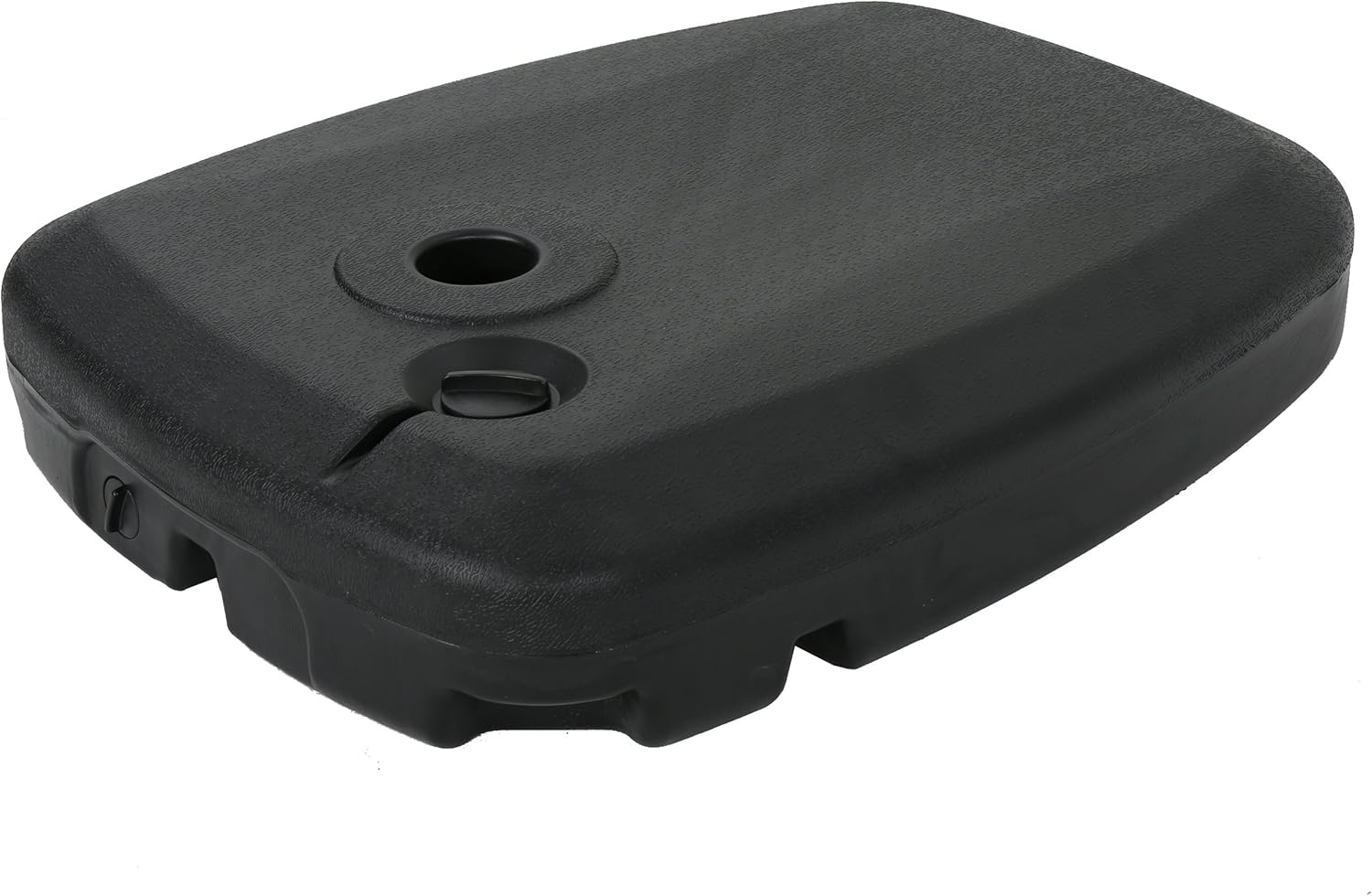 Umbrela de soare suspendata pentru gradina sau terasa, rotunda 3m X 2.5m X 2.3m, suport inclus