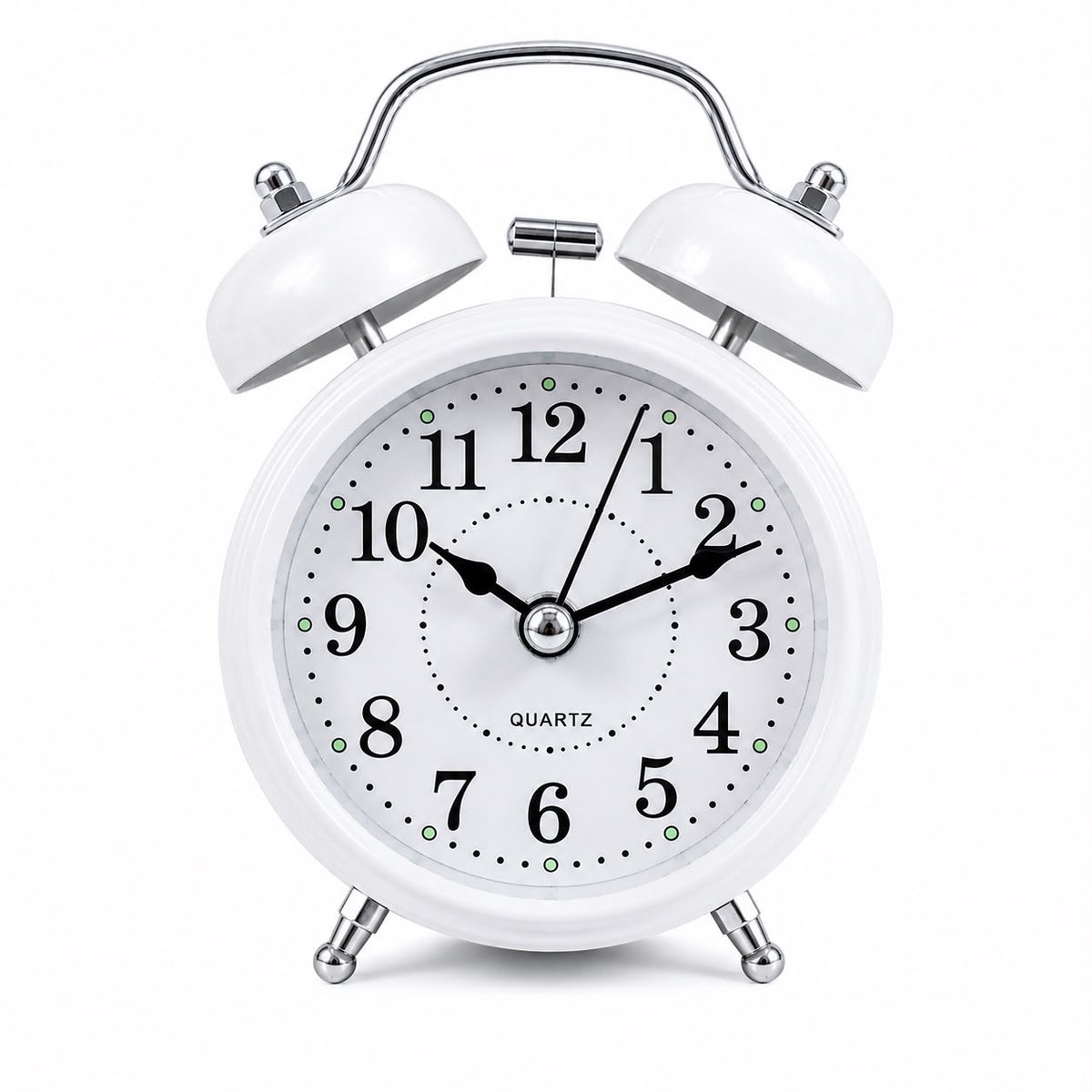 Ceas de masă cu alarmă, stil clasic – 12 x 8 cm - detaliu produs