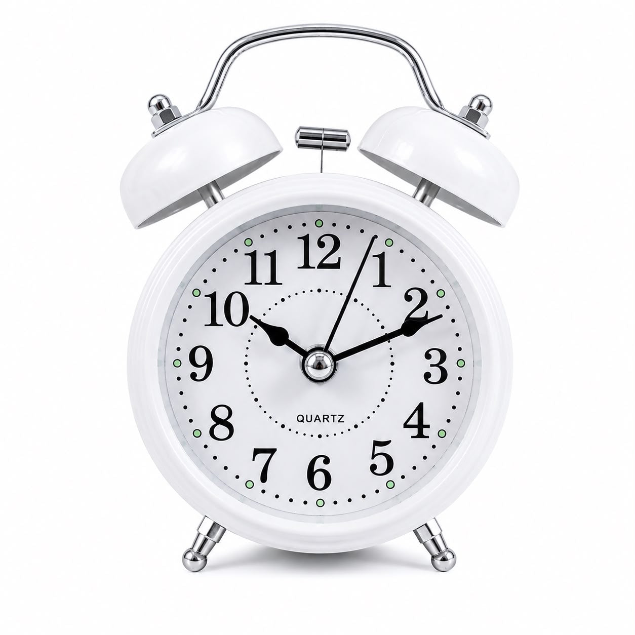 Ceas de masă cu alarmă, stil clasic – 12 x 8 cm - detaliu produs