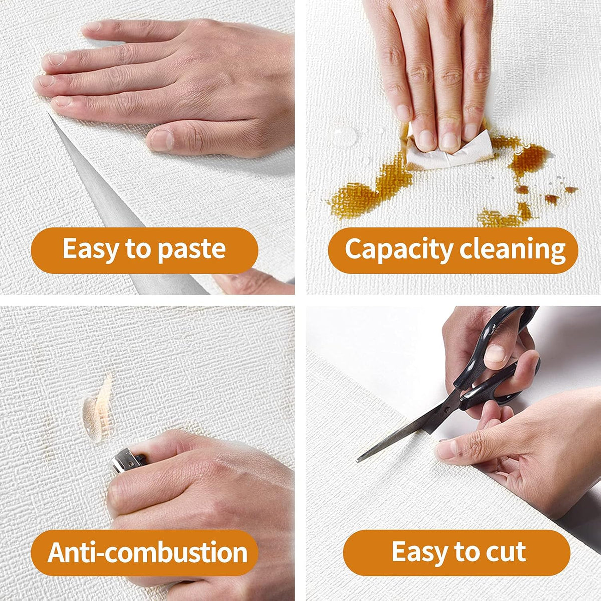 Rola Tapet 3D Autoadeziv model relief 280 x 50 cm, moale la atingere, rezistent la apa