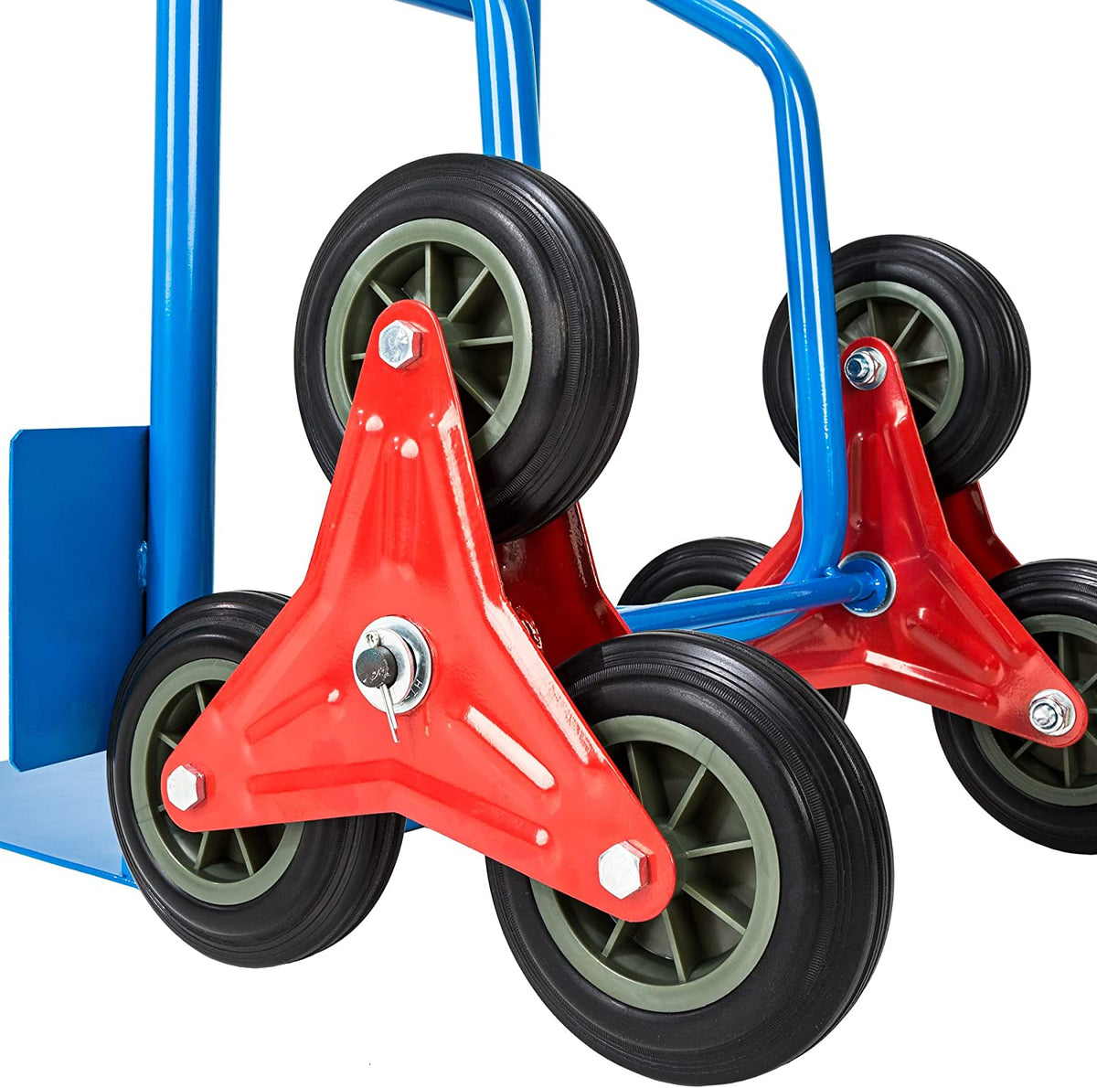 Carucior transport marfa pentru scari 114x48x62 cm, pliabil, 150kg