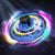 Mini drona flying spinner cu lumina led
