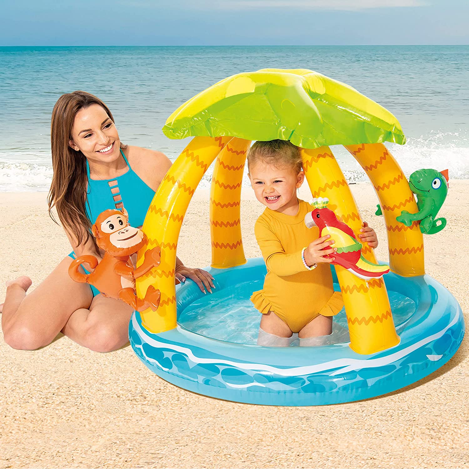 Piscina gonflabila Intex 58417 Tropical Island, 102 cm x 86 cm