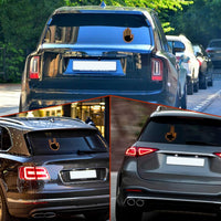 Lampa iluminata led cu gesturi, autocolant iluminat pentru luneta masinii - imagine 2