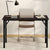 RESIGILAT - Birou pliabil, cadru metalic, blat MDF 16mm, 120x60cm