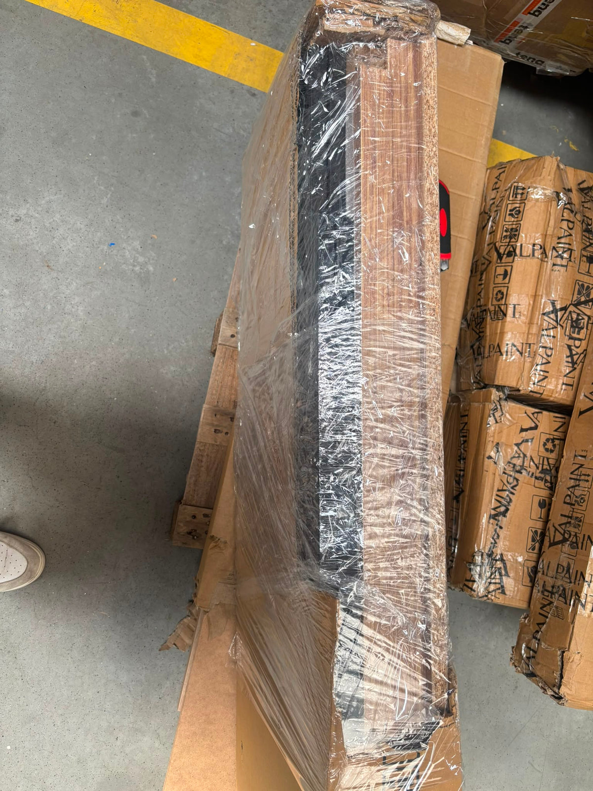 RESIGILAT — Raft bucatarie Panama cu rafturi deschise si inchise, 80 x 170 cm, suport dedicat microunde si accesorii mari, cadru metalic rezistent + PAL melaminat 18 mm, stil industrial modern pentru bucatarie sau camara Pin natur · Bun #001