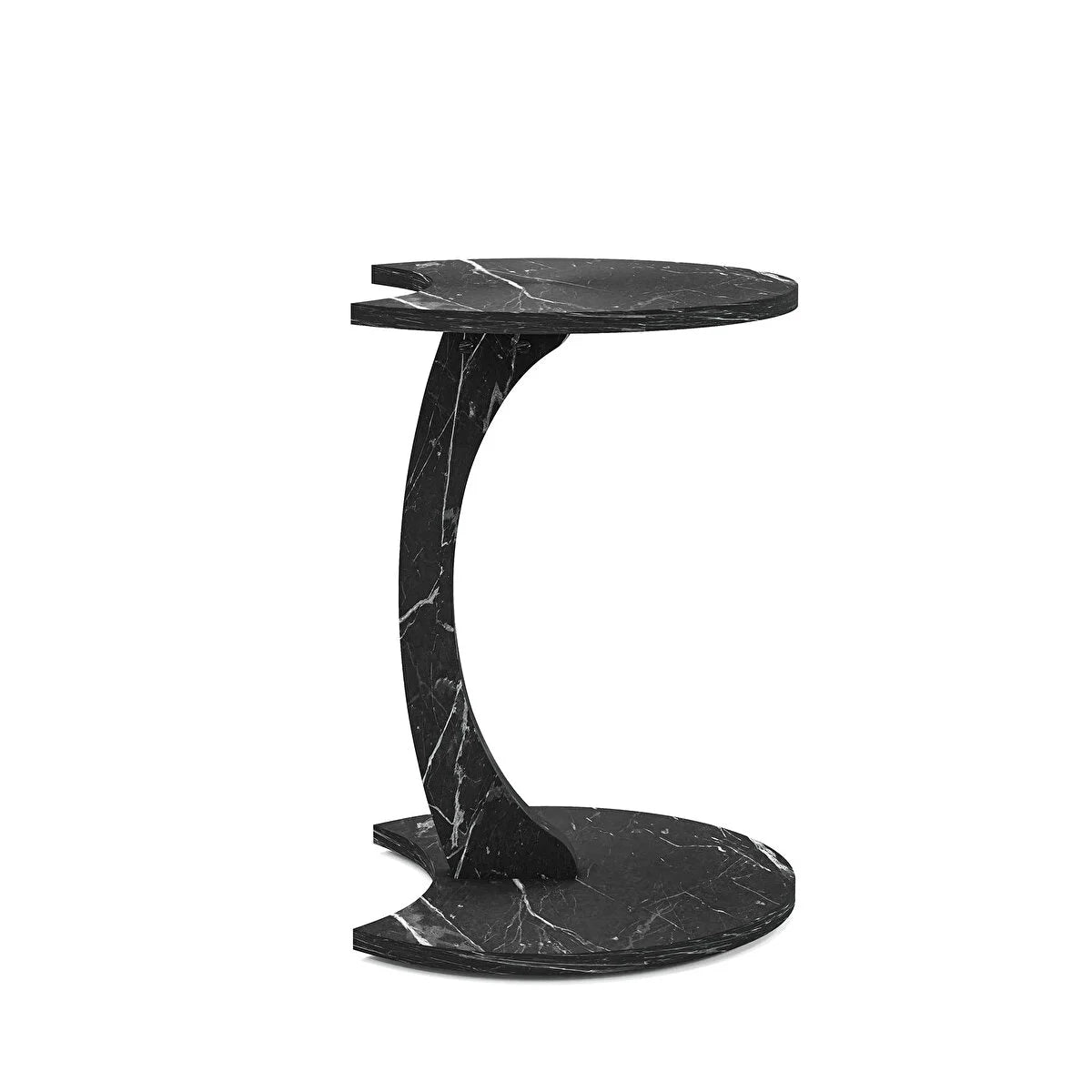 Masuta rotunda cu roti, 45 x 56 cm, design ergonomic si stabil