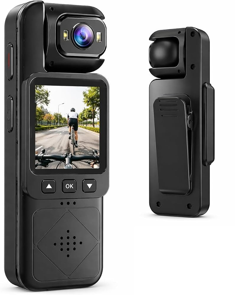 Camera Portabila Full HD 1080p Obiectiv Rotativ 360° Stabilizare Imagine Sport Mini - detaliu produs