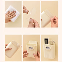Set 3 Suporturi Autoadezive pentru Depozitare Accesorii Mici 11.5x9x8 cm - detaliu produs