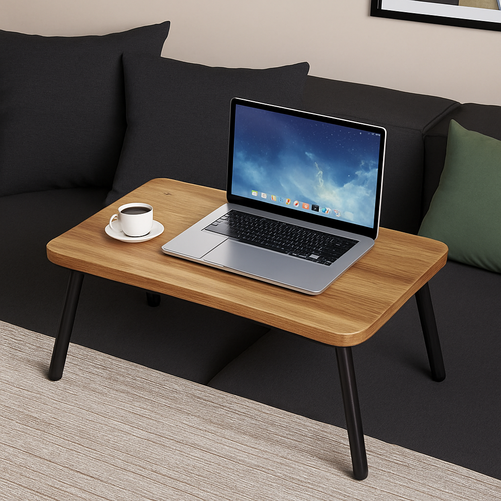 Masuta laptop pliabila multifunctionala, 56x35 cm