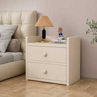 Noptiera minimalista din PAL cu 2 sau 3 sertare - imagine 3