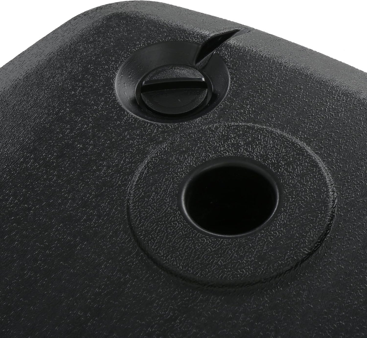 Umbrela de soare suspendata pentru gradina sau terasa, rotunda 3m X 2.5m X 2.3m, suport inclus