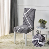 Set 6 huse universale, elastice, pentru scaun