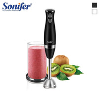 Set Blender 3 in 1 Sonifer SF-8044 cu putere 500W, Mixer vertical, functie Turbo, Multifunctional, alb - imagine 8