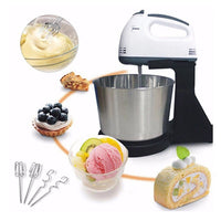 Mixer cu bol din inox, putere 350 W, 2L, inox, 7 trepte de Viteze - imagine 10