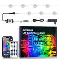 Banda LED 15m RGB 24 LED-uri Colorata Kit Telecomanda Controler Alimentator