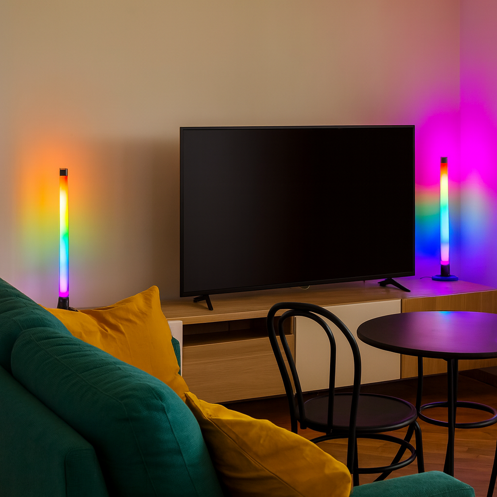 Set 2 Bare LED RGB Inteligente – Control prin Aplicatie si Telecomanda